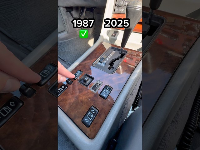 REAL LUXURY 💎 vs TODAY #mercedes #nostalgia #classic #oldtimer #w126