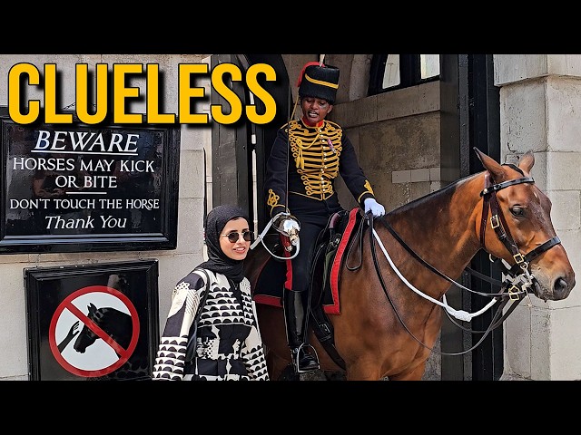 King’s Guard Had to Warn Her TWICE