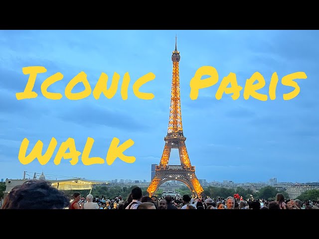 Paris Walking Tour | Eiffel Tower, Louvre, Notre-Dame & More [4K]