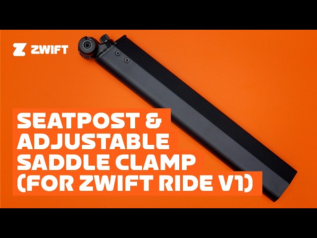 SEATPOST & ADJUSTABLE SADDLE CLAMP (FOR ZWIFT RIDE V1)
