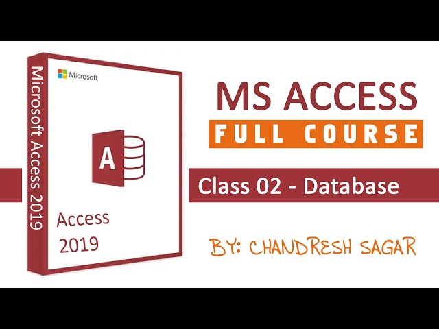 MS Access: Class 02 - Create Database | Hindi/ Urdu | KB Tech India