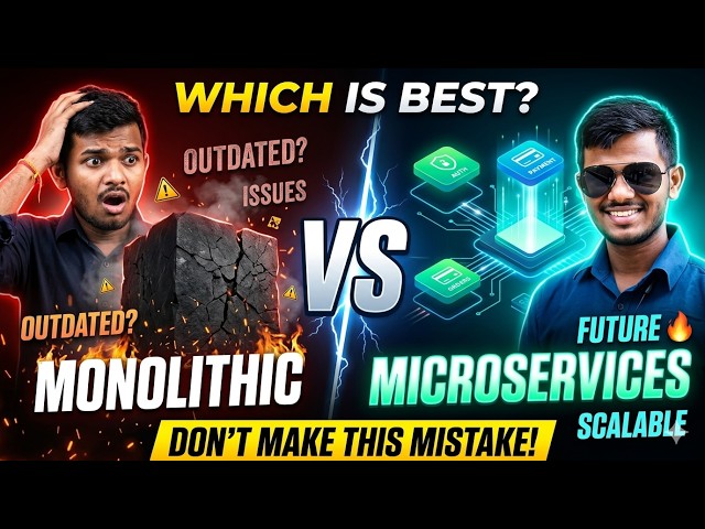 Monolithic vs Microservices 😱 Which One is Better?