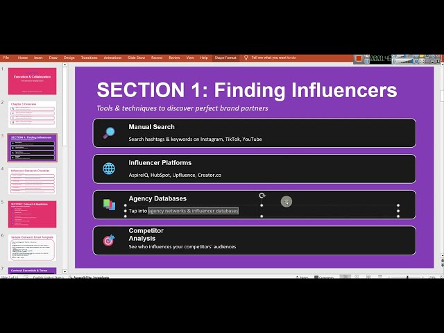 Strategy Execution and Collaboration Influencer Marketing Course Chapter 3