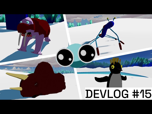 Releasing my animals into the wild || Indie Space Game || Devlog #15