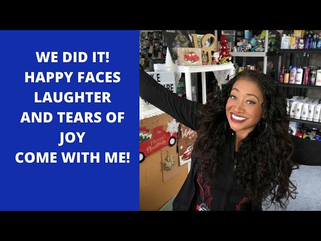COME WITH ME 😍HAPPY FACES & TEARS OF JOY~CHARITY EVENT