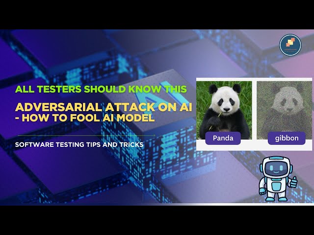 Adversarial Attacks in AI - A Guide for Testers - Live Demo