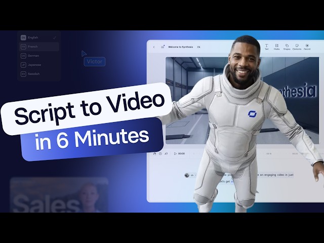Convert Script to Video in 6 Minutes with AI