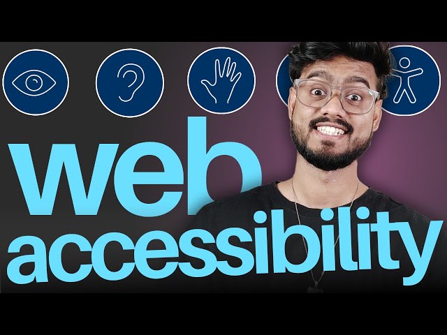 Web Accessibility Tutorial (A11y) - Keyboard Navigation, Aria Tags, Contrast, Semantics and more!