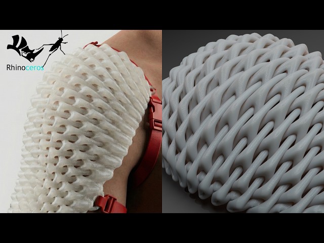 Conformal Lattice Armor in Grasshopper | Tutorial