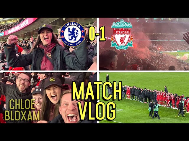 VIRGIL VAN DIJK WINS THE CARABAO CUP FOR LIVERPOOL & SENDS FANS WILD! | Chelsea 0-1 Liverpool |Vlog