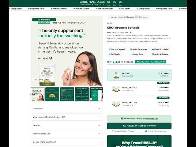 High-Converting Shopify Product Page | Replo + Custom code