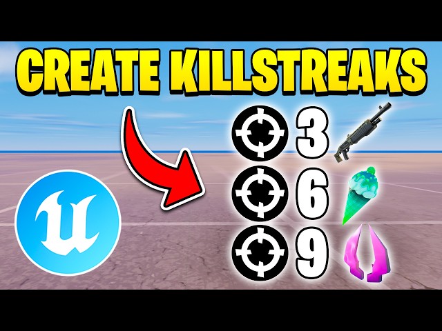 HOW TO MAKE KILLSTREAKS IN UEFN | IN DEPTH TUTORIAL