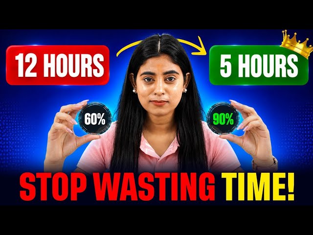 Stop Wasting Time! ⏳ Study Smart & Score 90%+ in Boards 🔥 | Samridhi Sharma