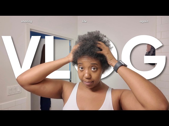 can I style my hair after cutting it off? | vlog in nyc