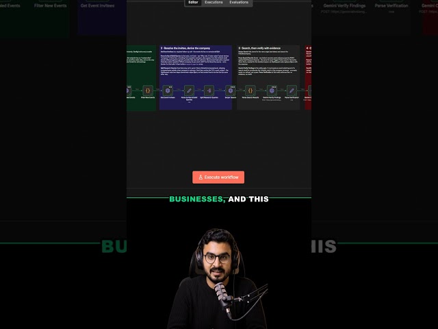 This AI preps you before every sales call (free n8n workflow) #Shorts