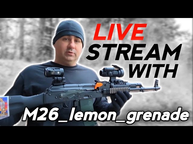 A live chat with M26_lemon_grenade: Iraq, AK's, PSA, Doxing and more.