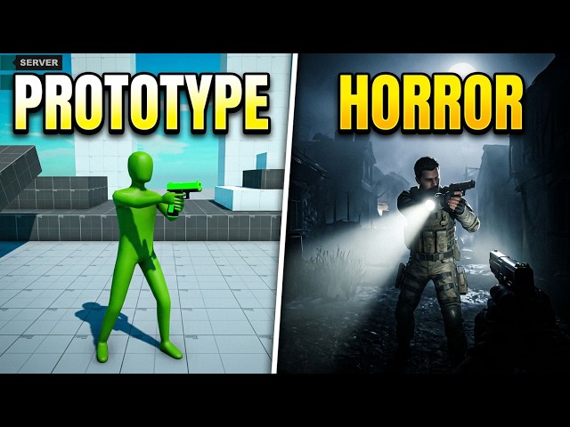From Prototype to Horror | Making Multiplayer Game - Devlog 1