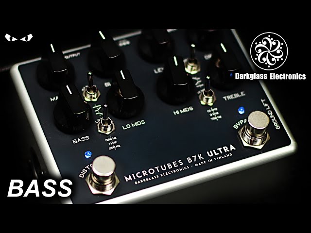 Darkglass Microtubes B7K ULTRA - BASS Demo