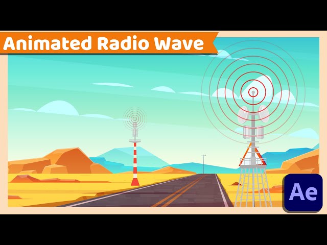 Radio Wave Animation | After Effects Tutorial