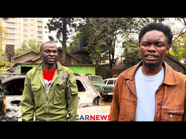 Ogada Explains What Happened! 50 Cars Burned Down To Ashes In Their Kilimani Garage!!
