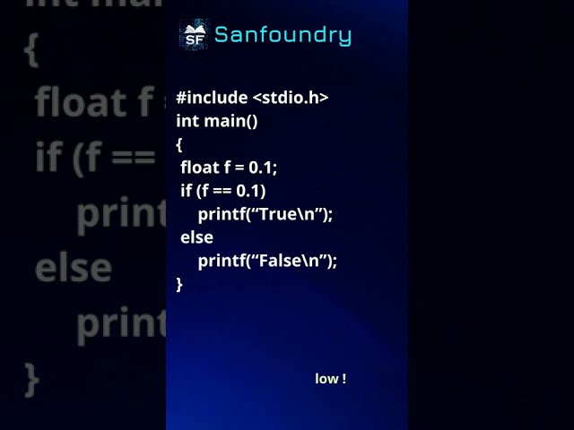 C Language Problem 11 | Sanfoundry | #Shorts