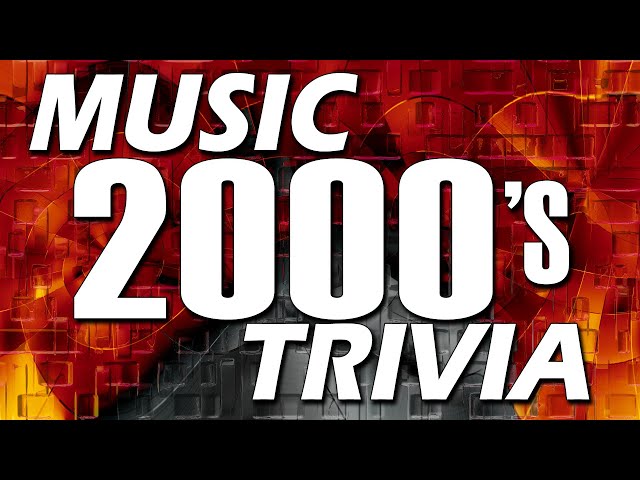 2000's Music Trivia with Audio Clues - Y2K / 00's Song Quiz Lady Gaga / Nickelback / Maroon 5 /
