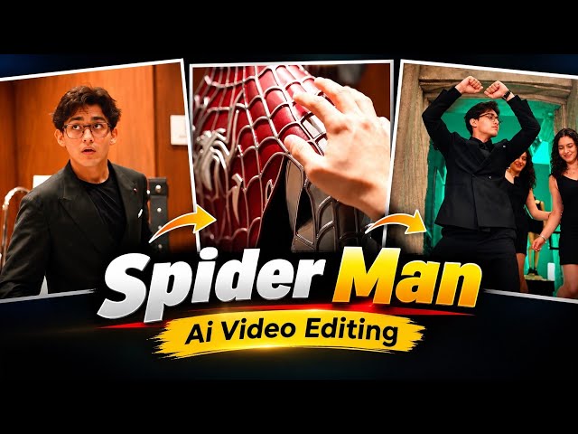 Instagram Trending Spiderman AI Video Editing Tutorial | Spiderman AI Video Editing Prompt Tutorial