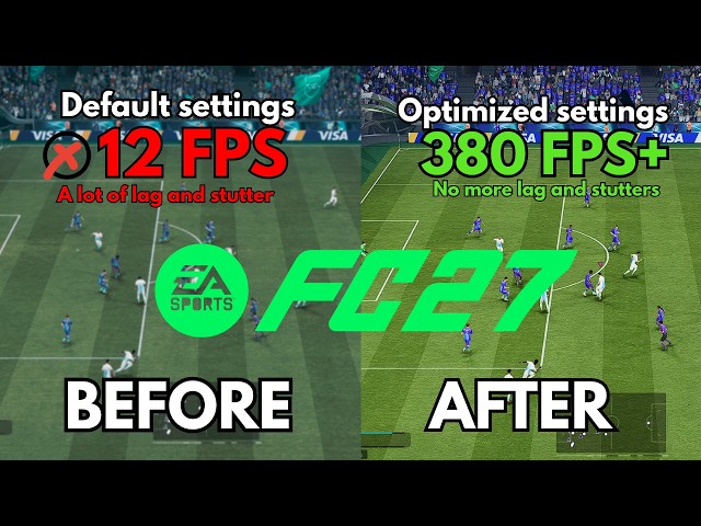 FC 27 PC Optimization Guide: MAX FPS & NO Stutter (Best Settings 2026)