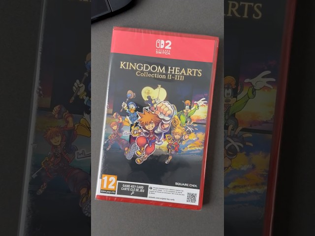 Kingdom Hearts Collection I - III Unboxing Nintendo Switch 2 #kingdomhearts #nintendoswitch2