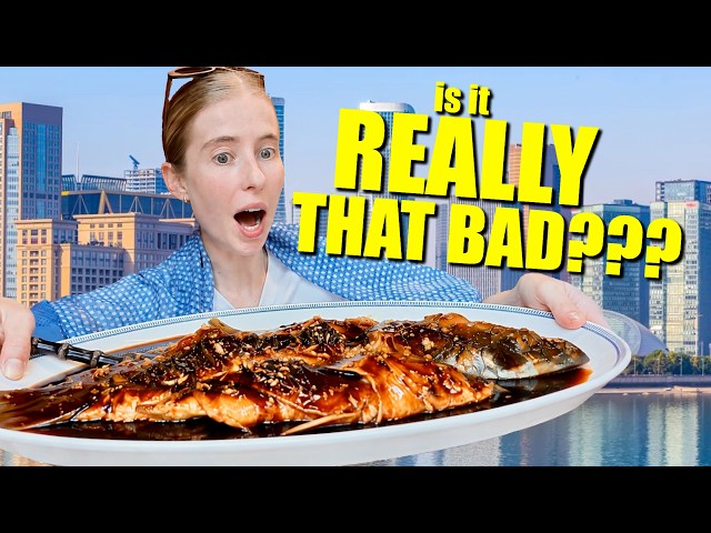 I went to China’s capital of BAD FOOD??