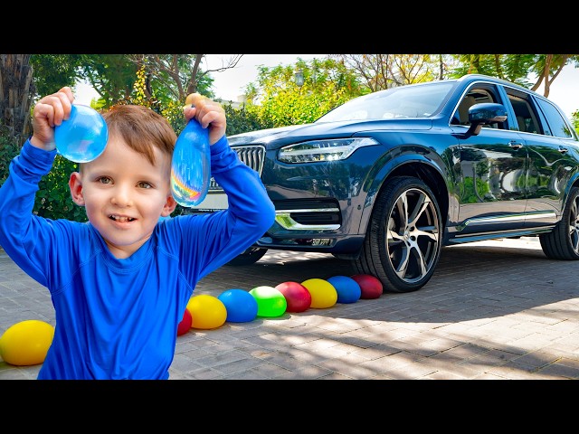 Water Balloon Challenge! 💦 Spin & Splash Fun!
