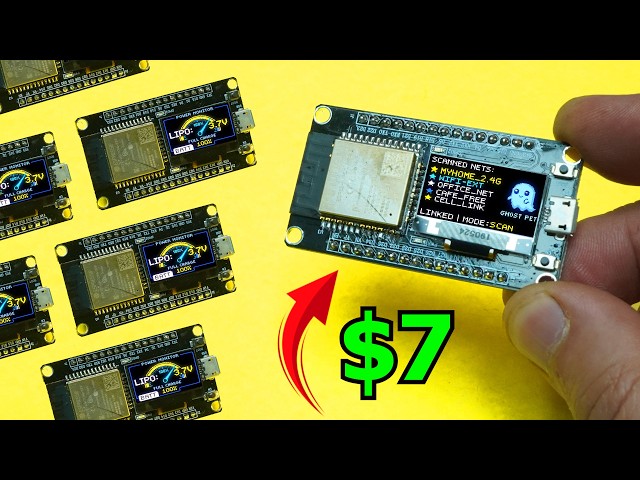 This $7 ESP32 from Aliexpress is AMAZING!