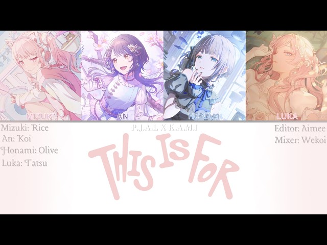 THIS IS FOR [Project Sekai Cover] / @KamiyamaHigh x @project.auroralights