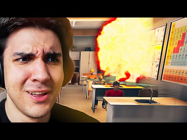 THE WEIRDEST GAME I'VE EVER PLAYED... | School Teacher Simulator