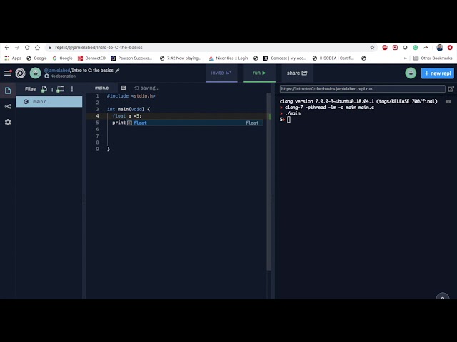 Introduction to C Programming: The Basics