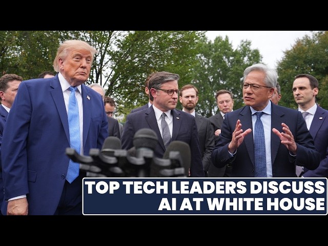 Top tech leaders talk AI at the White House
