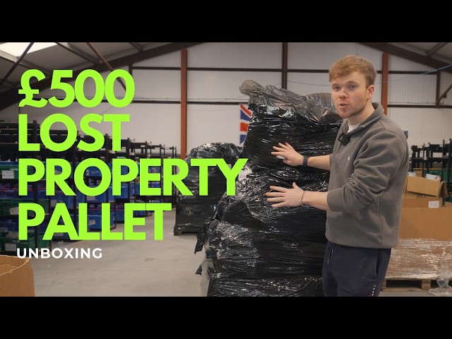 I Paid £500 For a Massive Pallet of Lost Property - INSANE FINDS