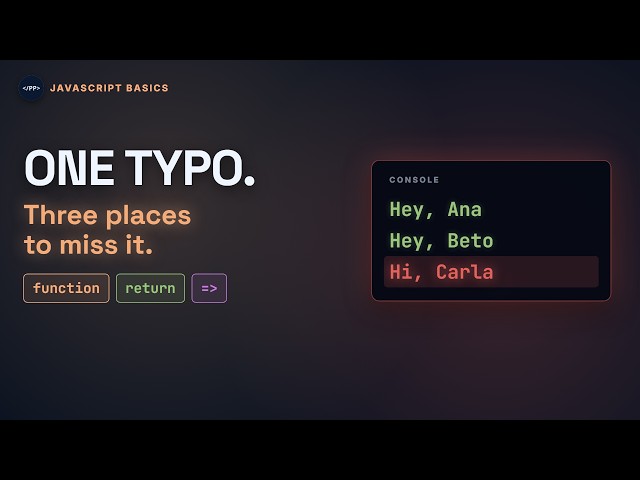 JavaScript Functions Explained (In Under 3 Minutes)