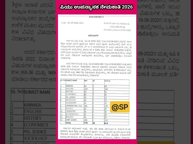 pu lecturer recruitment 2026 #education