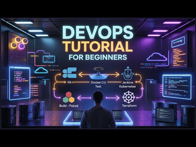 DevOps Tutorial for Beginners | DevOps Lifecycle, CI/CD Pipeline & DevOps Tools Explained