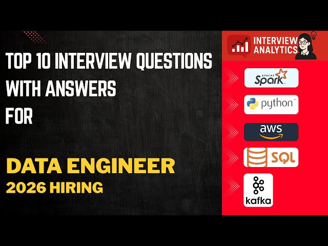 Data Engineer Interview Questions and Answers | Data Engineer Roadmap