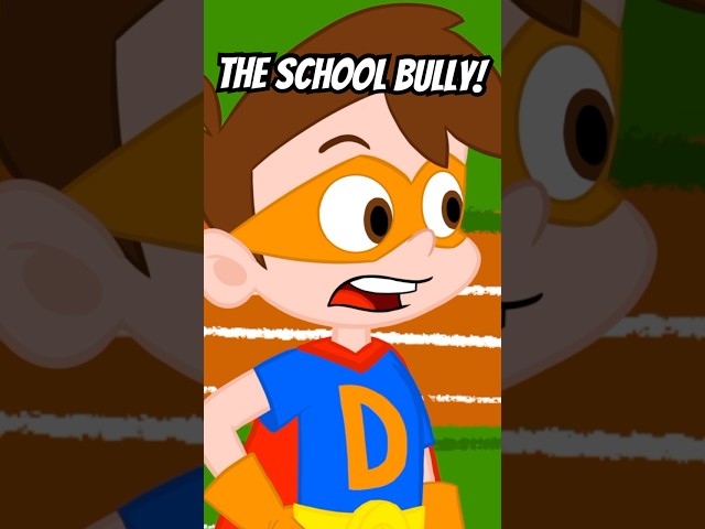 The School Bully 😤 Don't be like that! | Drew Pendous | Cool School #shorts