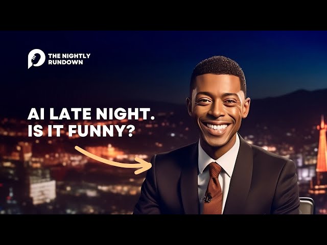The Nightly Rundown with Al Powers | AI Late Night Comedy