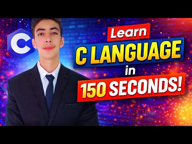 Learn C Programming in 150 Seconds | C Language Crash Course