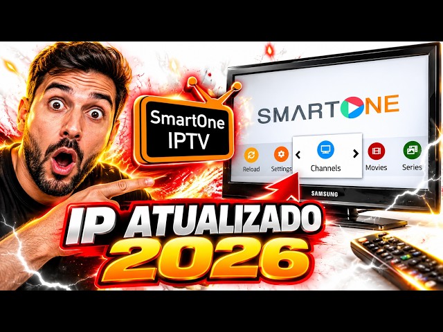 ✔ Instalando SmartOne na Samsung Antiga: Novo IP Atualizado IPTV 2026 #SmartOne #Samsung