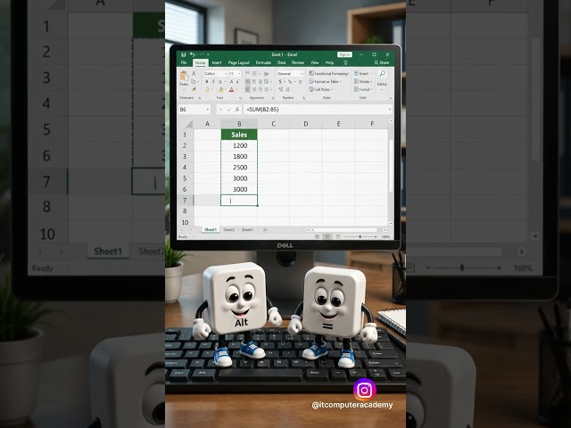 99% Excel Users Nahi Jaante Ye Shortcut! 😱 #shorts #viral #shortcutkeys