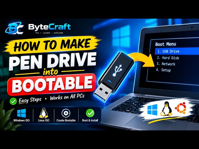 How to Make a Bootable USB | Ventoy Tutorial