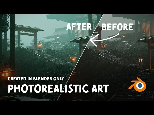 Learn How To Create Photorealistic ART Using Blender 3d - FOR FREE!