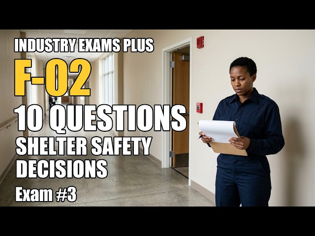 F-02 Exam #3: Shelter Patrol, Hazard Checks, and System Readiness