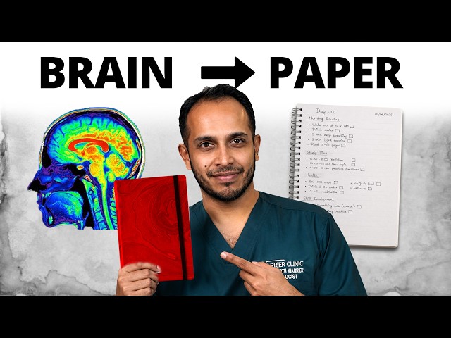 The Only Journaling Video You'll Ever Need | Dr. Sid Warrier